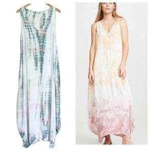 Young Fabulous & Broke Ali Tie-Dye Lightweight Beachy Boho Maxi Dress